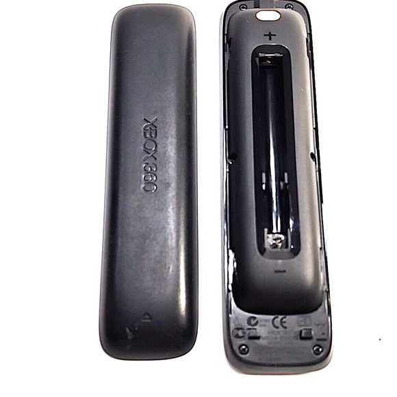 Microsoft Xbox 360 Genuine Black Remote Control | TV DVD Media Official -Tested - Picture 5 of 8